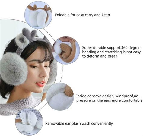 Winter Cute Girl Furry Earmuff Luxury Soft Earmuff Grandado
