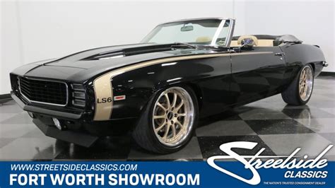 1969 Chevrolet Camaro RS LS6 Pro Touring Convertible For Sale 125411 MCG