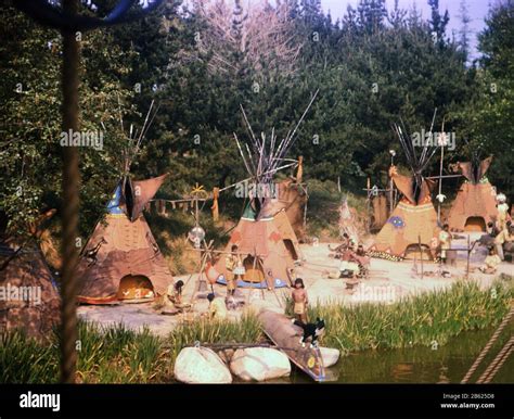 Indian Village At Disneyland Native American Village At Disneyland Ca