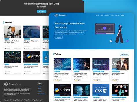 homepage  anggitseptiansyah  dribbble