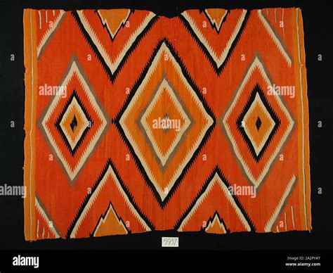 Navajo Native American Blanket Between 1875 And 1900 Stock Photo Alamy