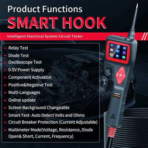 TopDiag JDIAG P200 SMART HOOK Powerful Probe Intelligent Circuit