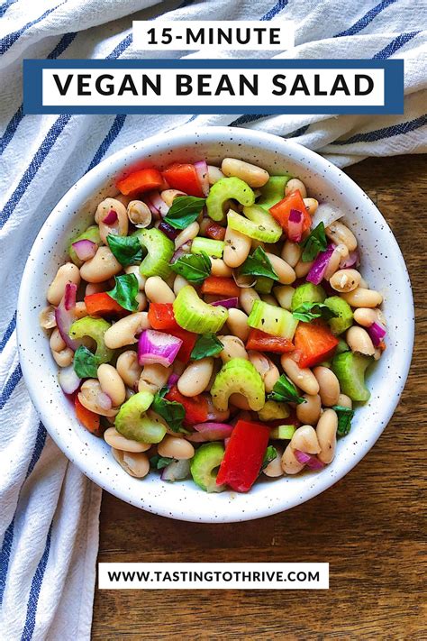 VEGAN BEAN SALAD RECIPE - Online Heath News