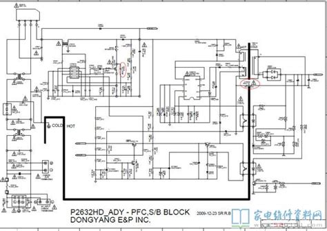三星bn44 00338b电源板电路原理图 家电维修资料网