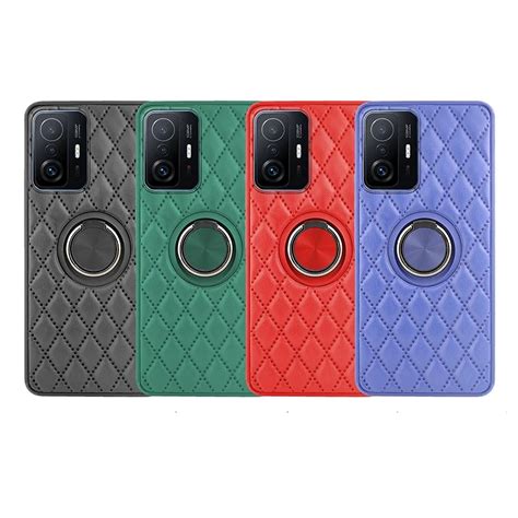 Funda Chamel Xiaomi Mi 11 T T Pro Imán con soporte Smoked Piel 4 Colo