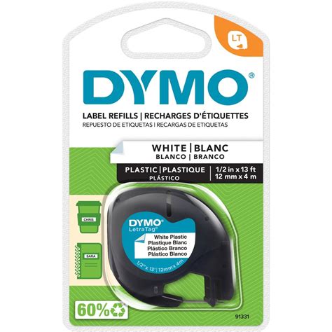 Dymo LetraTag Label Maker Tape Cartridge; DYM 91331 - RROfficeSolutions.com