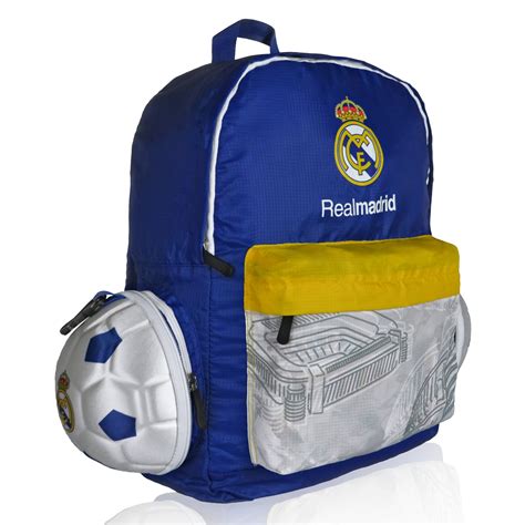 Real Madrid Soccer Ball Backpack