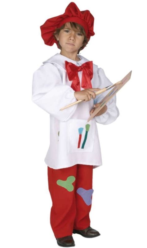 Costume Da Pittore Per Bambini E Bambine Da 3 A 11 Anni Costumalia By