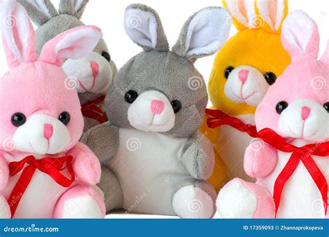 Toy Rabbits Stock Image Image Of Rabbit Toys Beautiful 17359093
