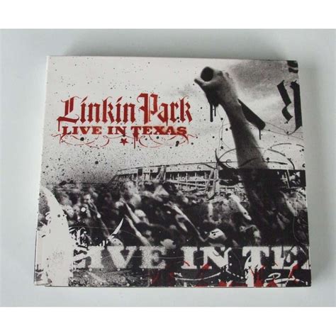 Live In Texas By Linkin Park Cd Box With Dom Ref