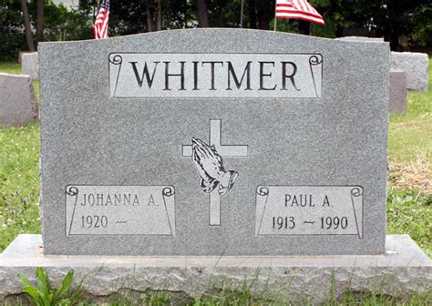 Paul Arthur Whitmer M Morial Find A Grave