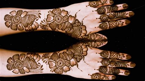 Simple And Unique Mehndi Designs Easy And Stylish Arbic Mehndi Design