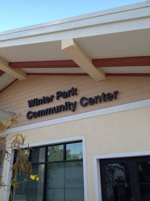 WINTER PARK COMMUNITY CENTER - Updated January 2025 - 721 W New England ...