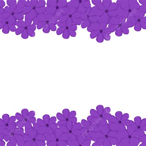 Transparent Purple Flowers Background Transparent Background Flowers