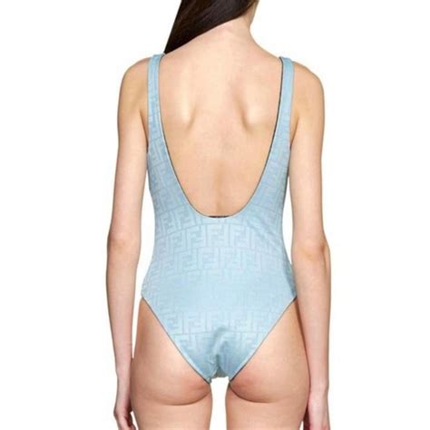 Fendi Swim Fendi Ff Logo Reversible Swimsuit Body Suit Poshmark