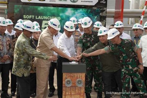 Mentan Andi Amran S Resmikan Soft Launching Implementasi B Di Pt