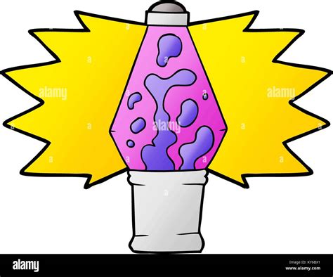 Cartoon Lava Lamp Stock Vector Image Art Alamy