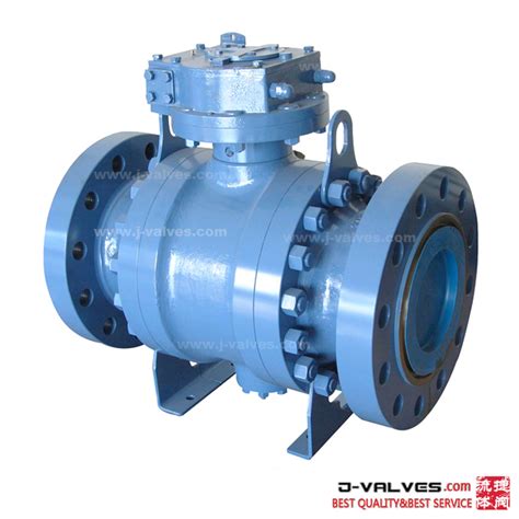 China Cast Steel Trunnion Mounted Ball Valves Manufacturers Cast Steel