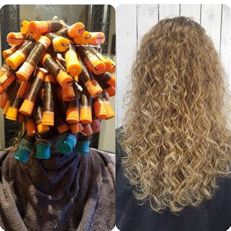 Spiral Wrap Perm On Long Hair Joicoextrabody Olaplex And A Half