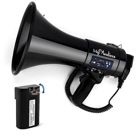 Buy Mymealivos Megaphone With Siren Bullhorn Watt Bullhorn Speaker