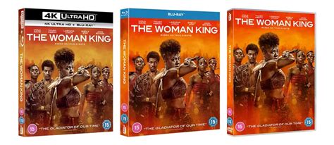 The Woman King 4K UHD Blu Ray DVD Releases Feb 2023