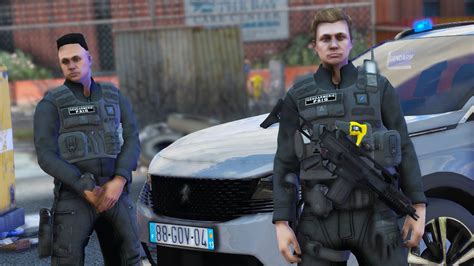 GTA 5 PATROUILLE AVEC LES GENDARMES DU PELOTONS D INTERVENTION