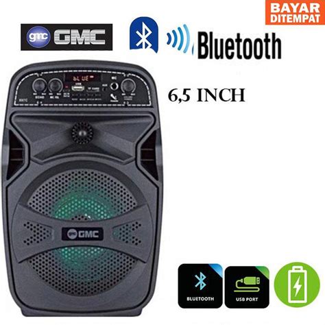 Jual Speaker Aktif Gmc 897c Speaker Bluetooth Usb Fm Radio Murah Dan