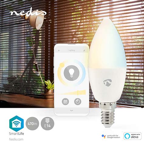 Nedis Smart Lamp E Kaars B K Lumen W Nedis