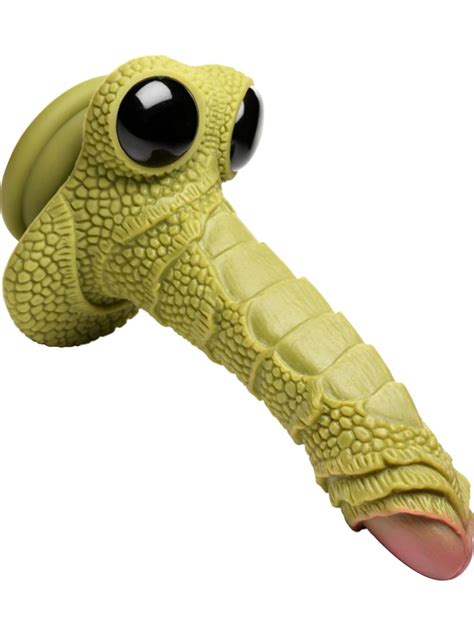 Creature Cocks Swamp Monster Scaly Silicone Dildo