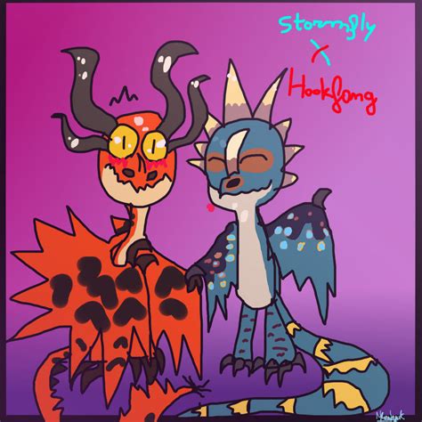 Hookfang X Stormfly By Mashakosyuk8 On Deviantart