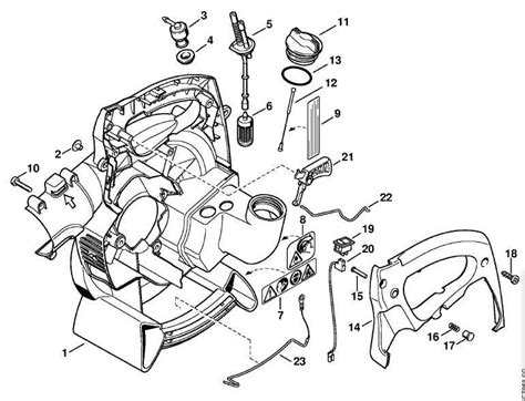 Understanding The Stihl BG 50 Parts Diagram