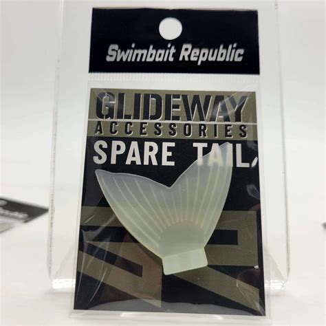 NUEVO SWIMBAIT REPUBLIC Spare Tail Color Transparent Fanatic Pesca