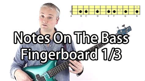 How To Learn Notes On The Bass Guitar 1 3 L 28 Learning Bass Bass Guitar Lessons Bass Guitar