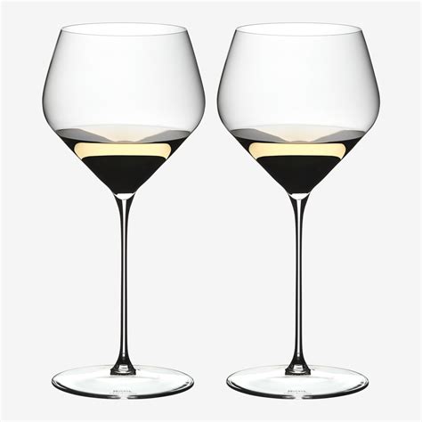 Riedel Veloce Chardonnay White Wine Glasses Set Of 2 Worldshop