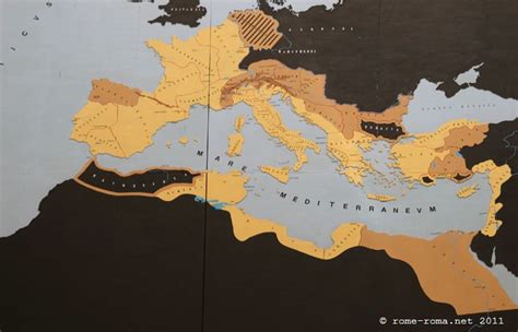 Mappe Dell Impero Romano Rome Roma