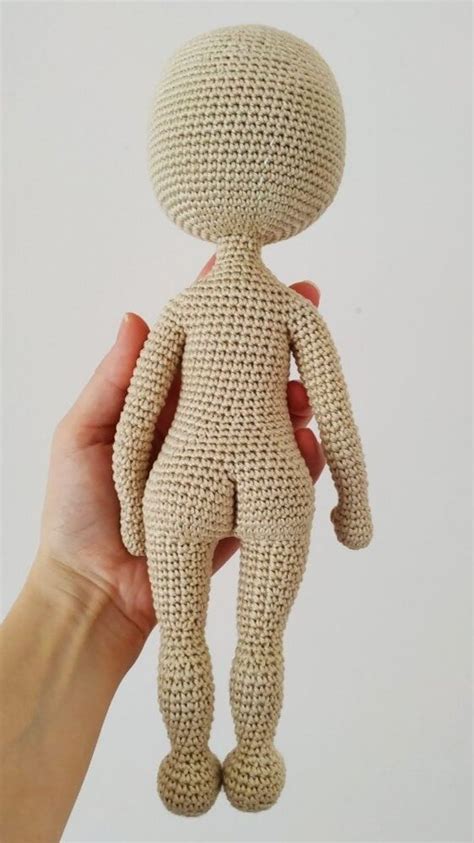 Crochet Doll Pattern Basic Doll Body Patterns Amigurumi Doll Pattern