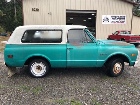 Restoration In Progress 1970 Chevrolet Blazer K5 Barn Finds