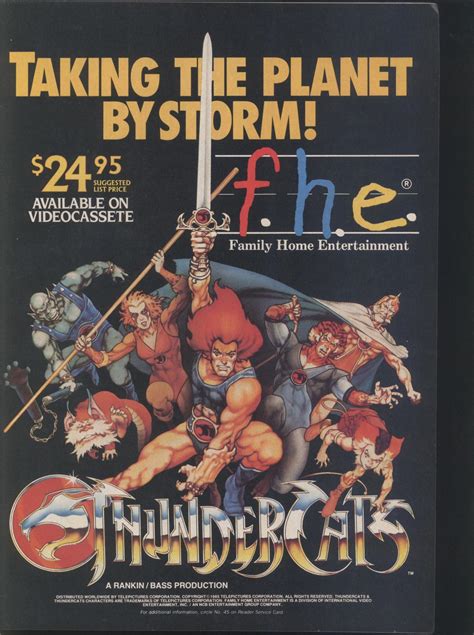 Thundercats Vhs 1985 Rnostalgia