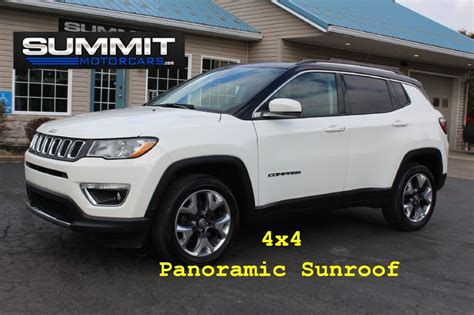 Used 2020 Jeep Compass Limited 4x4 Limited For Sale In Wooster Ohio Summit Motorcars