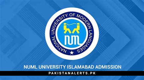 NUML University Islamabad Admission 2024