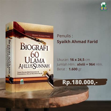 Jual Buku Biografi Ulama Ahlussunnah Shopee Indonesia