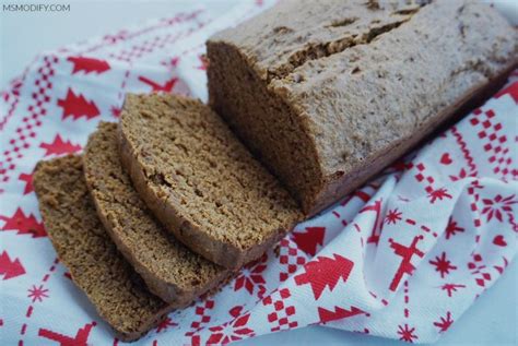 Gluten Free Gingerbread Loaf Msmodify