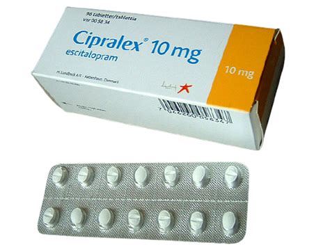 Cipralex 10mg Tablets 28 S HEMLOCK