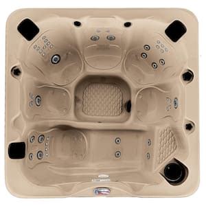 American Spas Person Jet Volt Premium Acrylic Lounger Spa Standard Hot Tub With