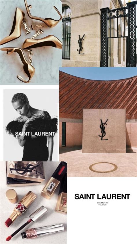 Ysl Vintage Wallpaper Ysl Aesthetic Vintage Ysl Aesthetic Wallpaper