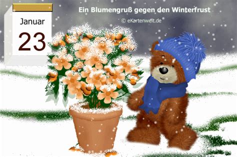 23 Januar January 23 Januar kalender Weihnachtskalender Grüße