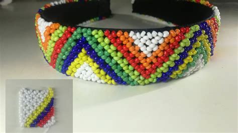 Part 1 Rainbow Pattern Zulu Beaded Beltbracelet Celebrating 1000 Subscribers Good To Be Back