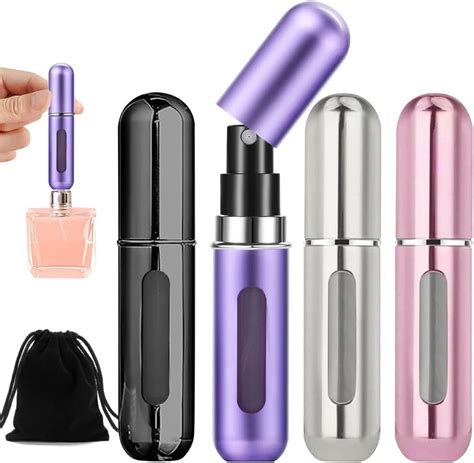 Amazon Suyipcus Travel Perfume Bottle Refillable Pcs Atomizer