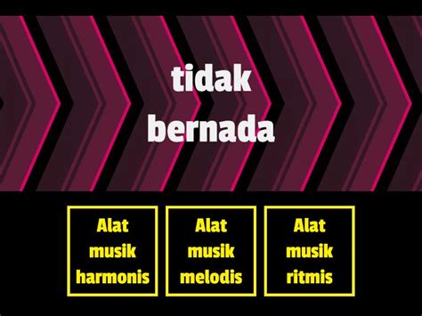 Memainkan Alat Musik Sederhana Find The Match