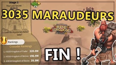 Pre Kvk Jour La Derni Re Ligne Droite Maraudeurs Rise